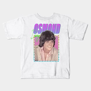 Retro 1970s - Donny Osmond Kids T-Shirt